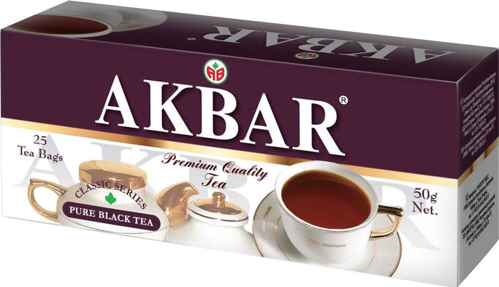 Чай черный Akbar 25 пакетиков