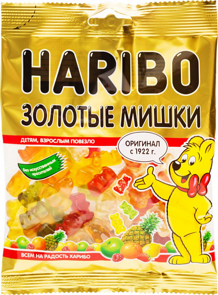 фото Мармелад жевательный haribo золотые мишки 140 г