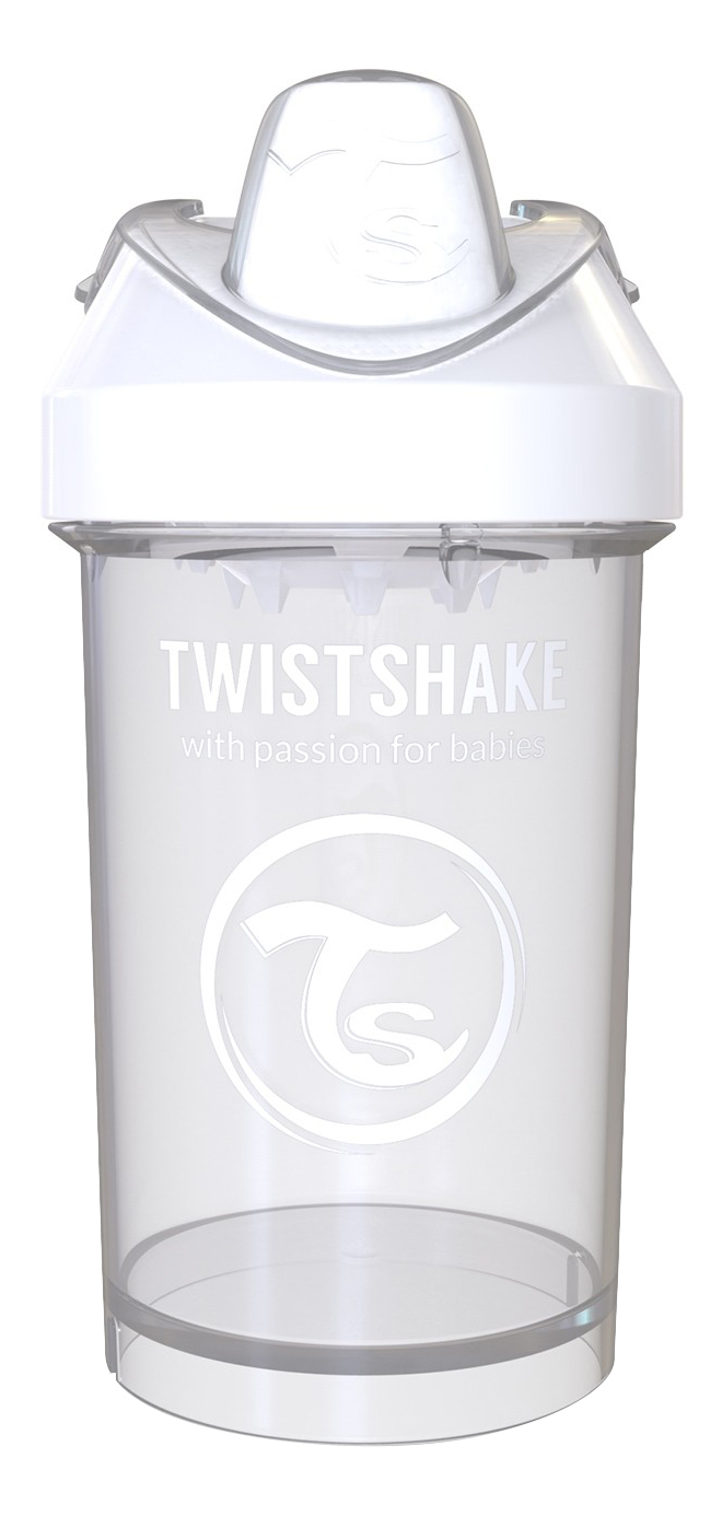 

Поильник Twistshake Crawler Cup 300 мл с 8 мес белый, Crawler Cup 300 мл белый