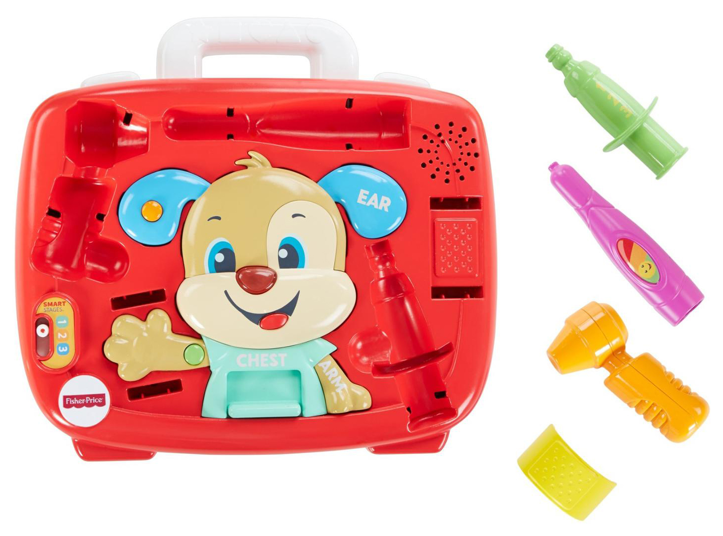 фото Развивающая игрушка fisher-price медицинский набор ученого щенка