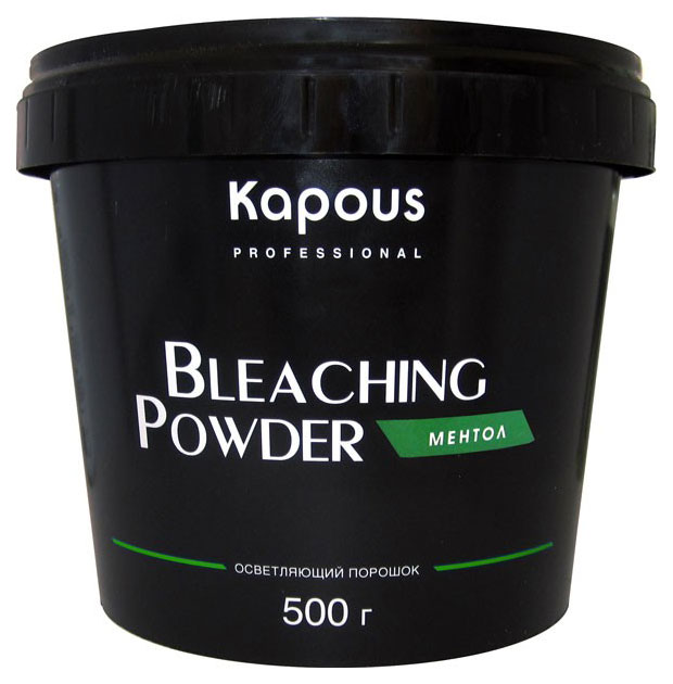 Осветлитель для волос Kapous Professional С ментолом 500 г kapous миска для смешивания красок бронзовая