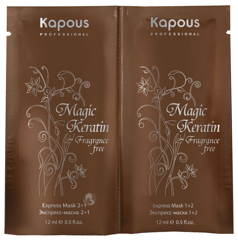 Купить Маска для волос Kapous Professional Magic Kerartin 12 мл x 2 шт