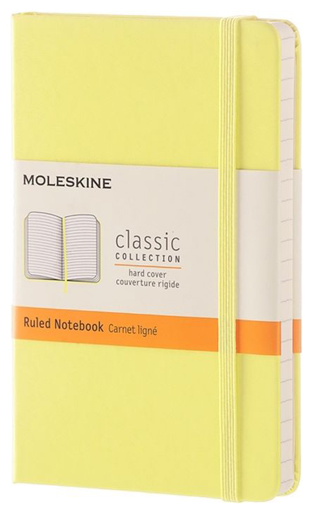 

Блокнот Moleskine Classic Pocket, Желтый, в линейку, classic pocket (в линейку)