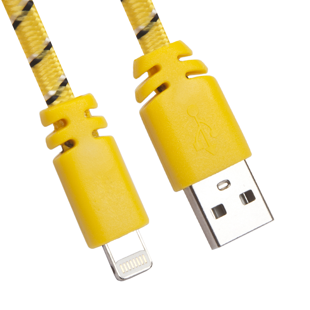 фото Кабель liberty project lightning 1м yellow