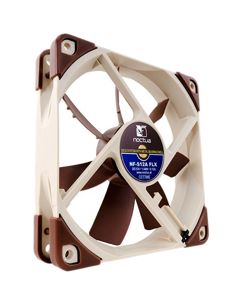 

Корпусной вентилятор Noctua NF-S12A FLX, NF-S12A FLX