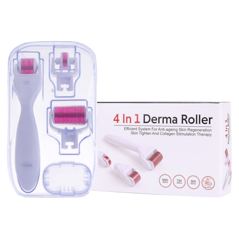 фото Мезороллер drs 4 in 1 dermaroller kit набор