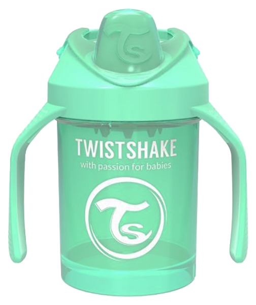 

Поильник Twistshake Mini Cup Пастельный зелёный Pastel Green 230 мл