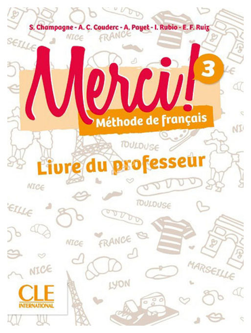 фото Книга cle international "merci! 3 guide pedagogique"