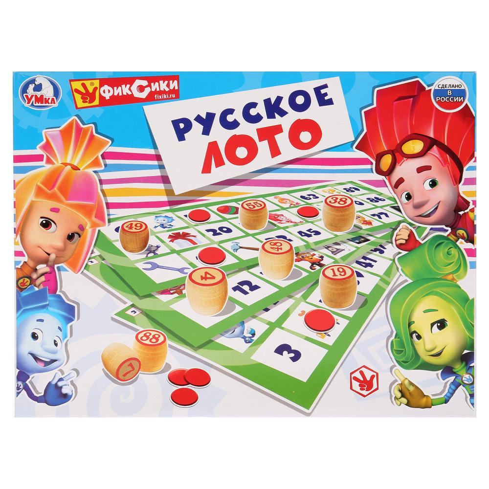 

Русское лото Умка Фиксики