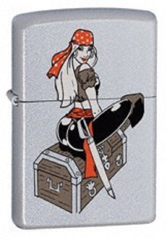 

Бензиновая зажигалка Zippo First mate 24064 Satin Chrome, Серебристый, First mate 24064