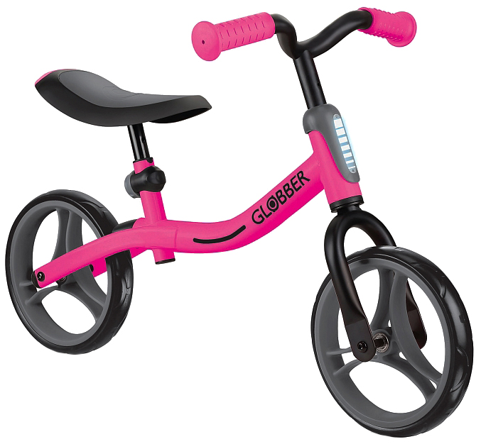 фото Беговел globber go bike розовый