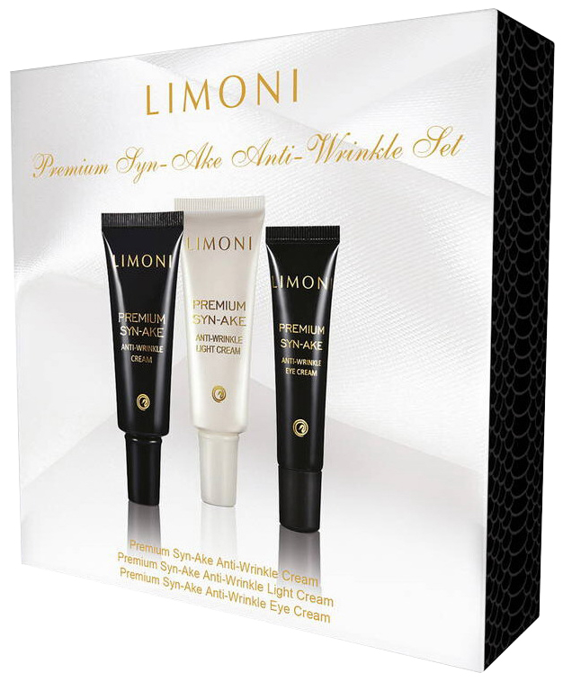 фото Набор для лица limoni premium syn-ake anti-wrinkle care starter set