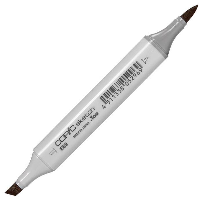 

Маркер Copic Sketch E89 орех-пекан коричневый