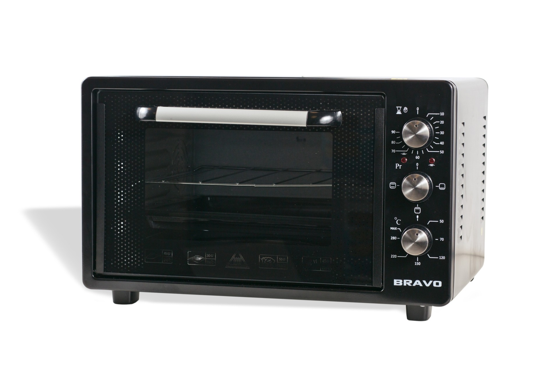 фото Мини-печь bravo fo-36sbl black