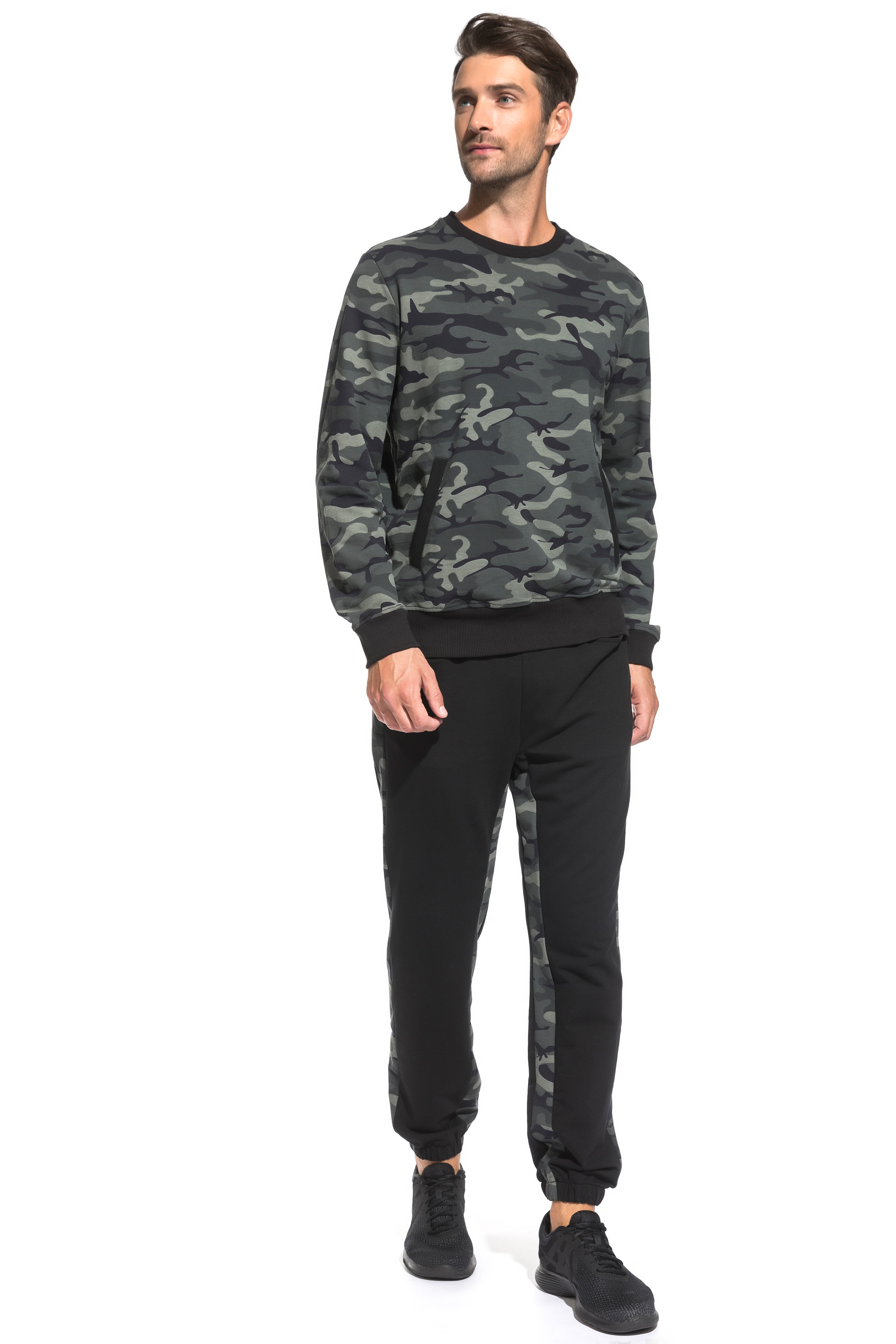 

Спортивный костюм мужской Peche Monnaie Camouflage France 43 разноцветный L, Camouflage France 43