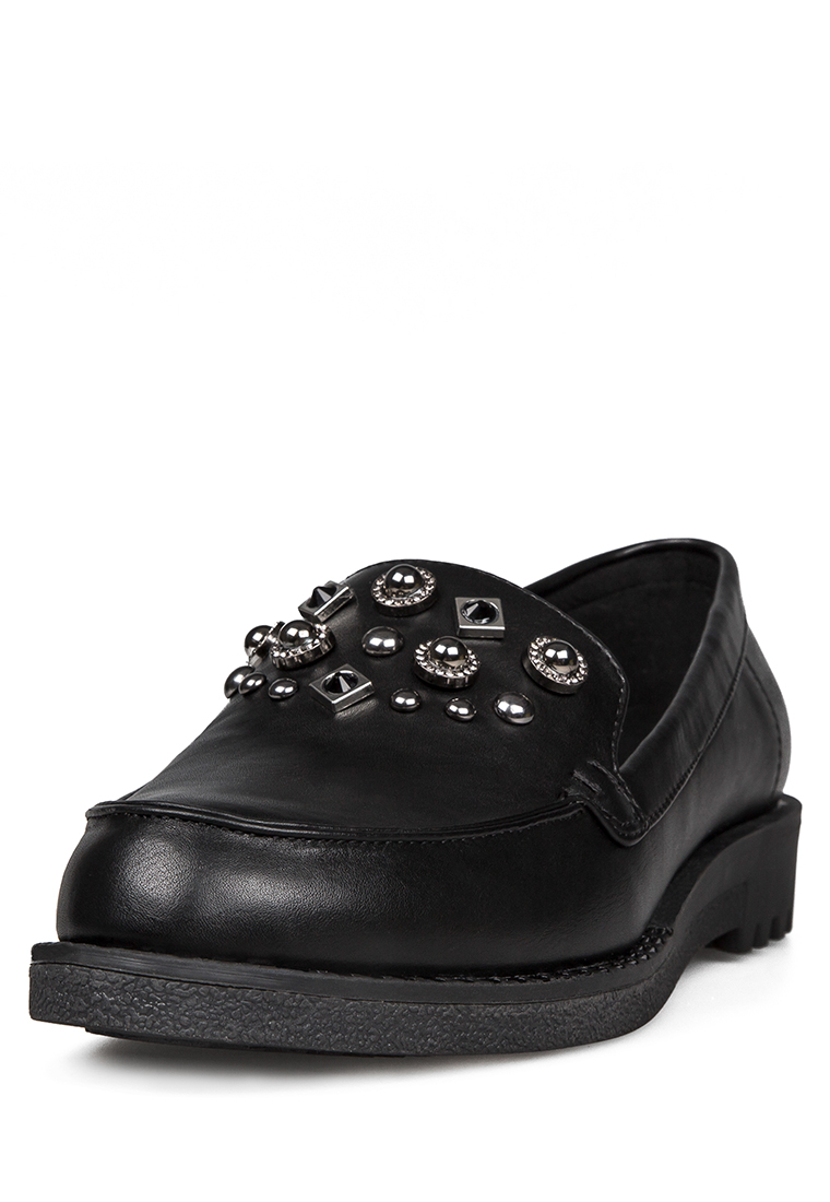 

Лоферы женские T.Taccardi 14806610 черные 40 RU, Черный, 14806610