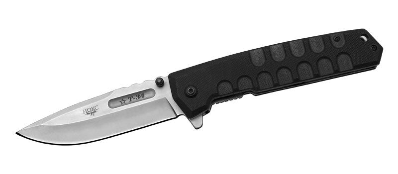 Туристический нож Нокс Т-34, черный