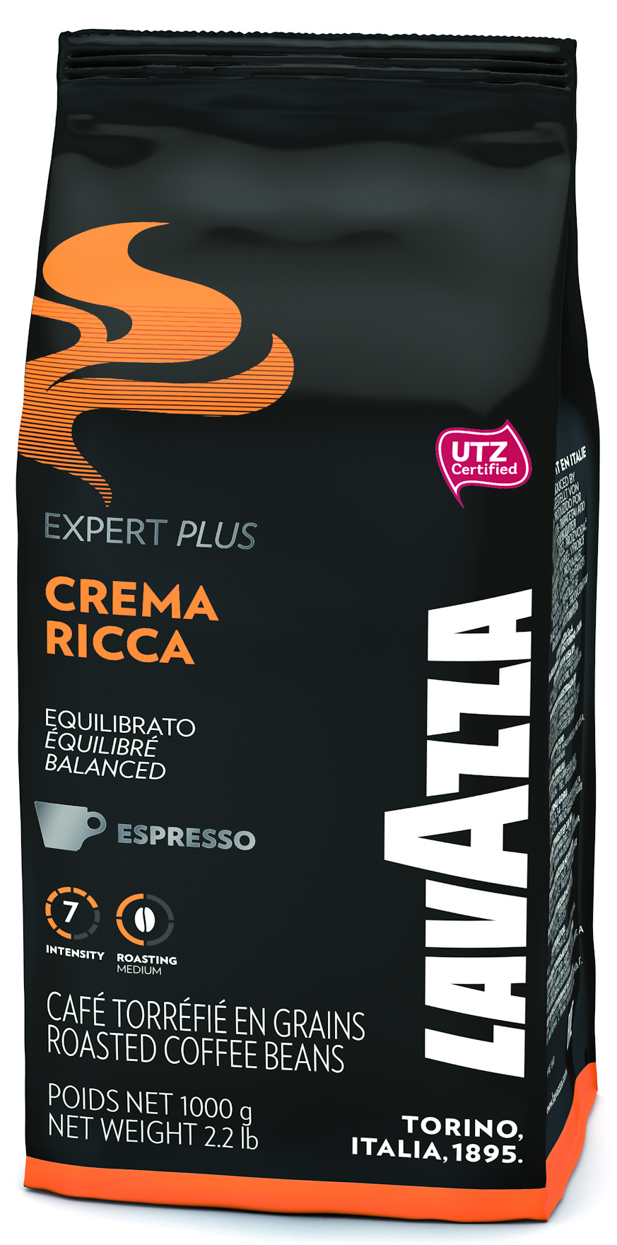 Кофе в зернах Lavazza expert crema ricca 1000 г