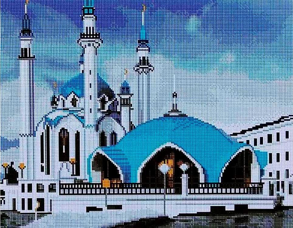 

Алмазная вышивка Painting Diamond Мечеть Кул-Шариф, 40x50 см, Мечеть Кул-Шариф