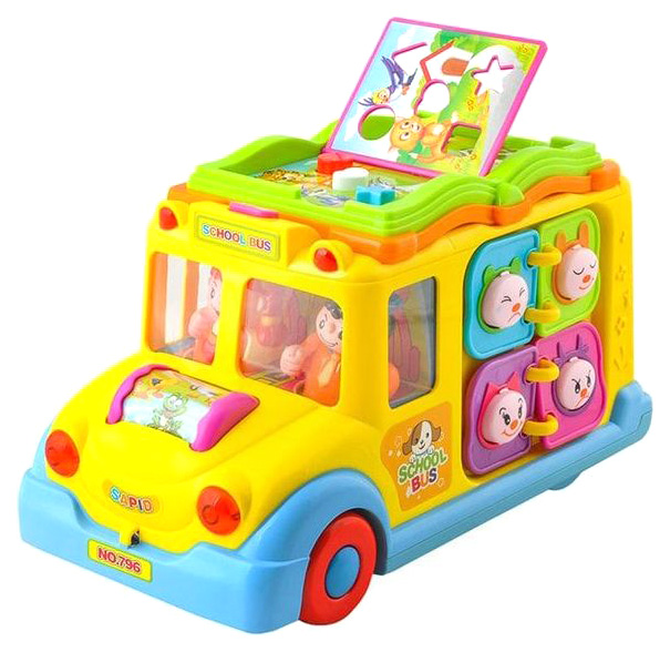 фото Развивающая игрушка playsmart забавный автобус 9183/dt