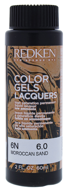Краска для волос REDKEN Color Gels Lacquers 6N Moroccan Sand 60 мл краска для волос redken color gels lacquers 8na p1596400 60 мл volcanic