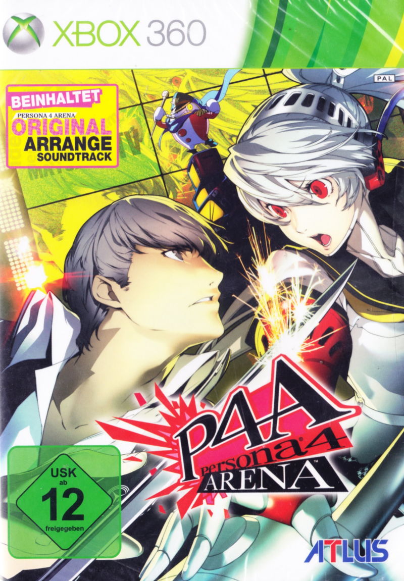 Игра Persona 4 Arena Day One Ограниченное издание Limited Edition для Microsoft Xbox 360
