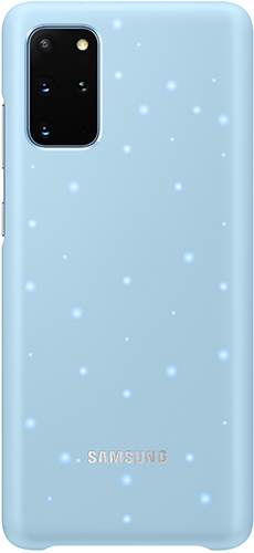 фото Чехол samsung smart led cover y2 для galaxy s20+ sky blue