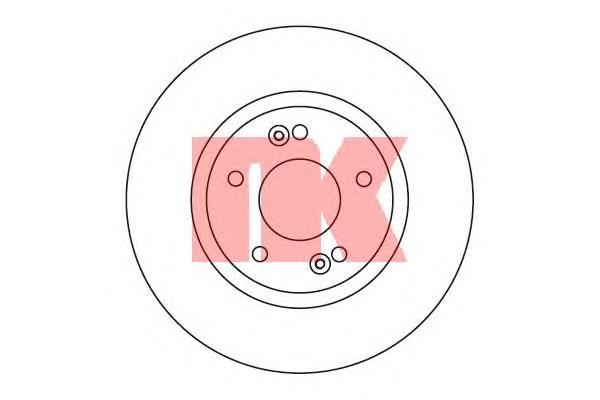 фото Тормозной диск nk 203415