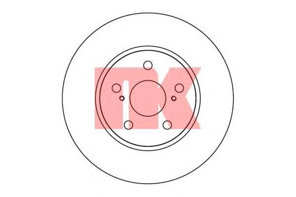 фото Тормозной диск nk 204592