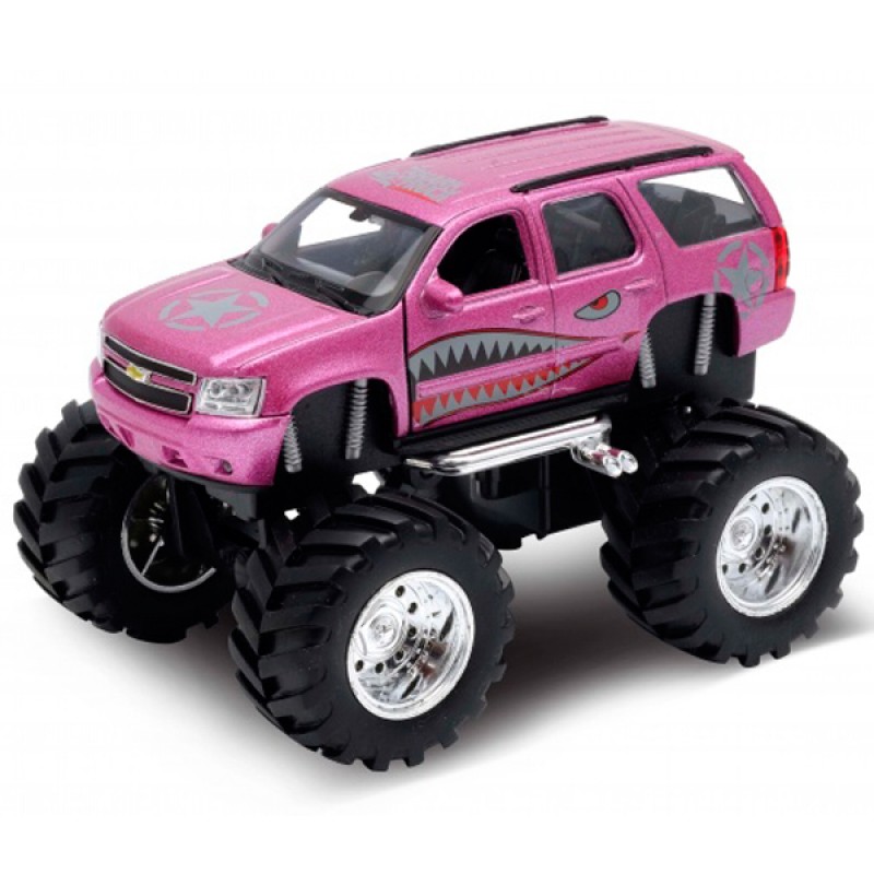 Модель машины Welly 1:34-39 Chevrolet Tahoe Big Wheel Monster 47002S