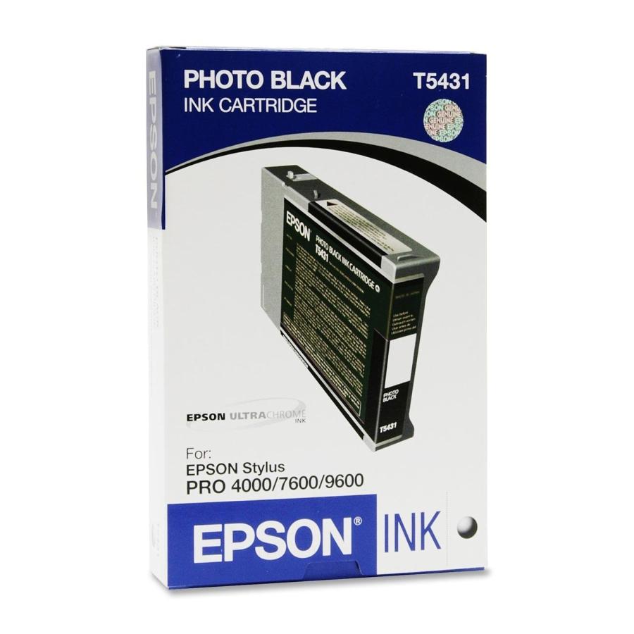 фото Картридж для струйного принтера epson t5431 (c13t543100) черный, оригинал