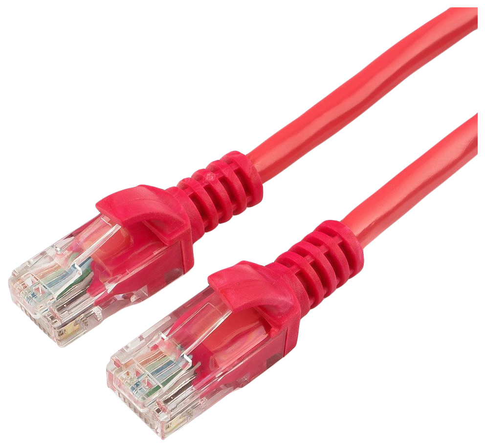 фото Кабель cablexpert rj45-rj45, m-m 5м pink (pp12-5m/ro)