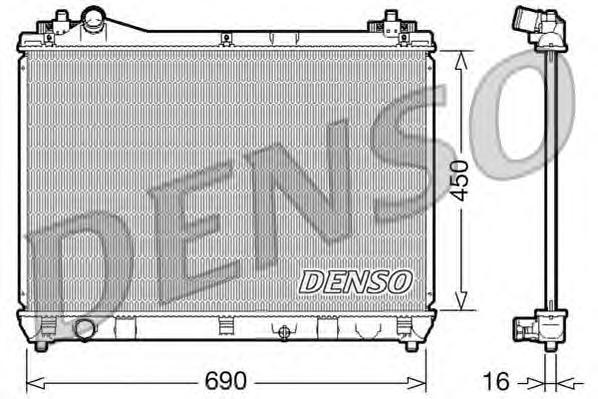 фото Радиатор denso drm47016