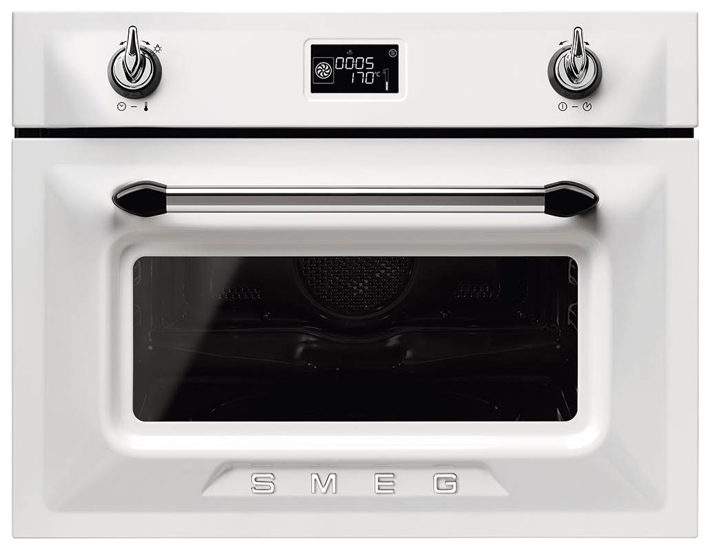 фото Встраиваемый электрический духовой шкаф smeg sf4920mcb1 white