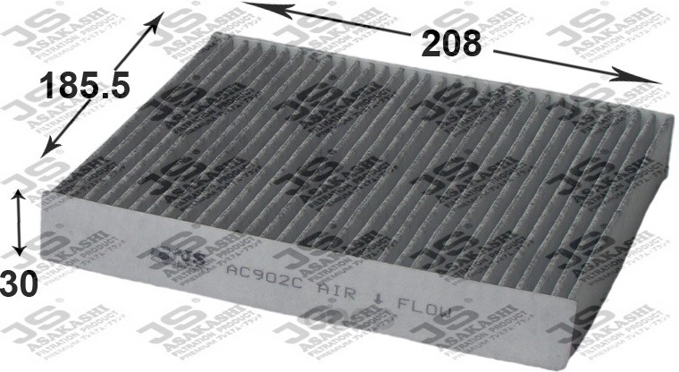 Фильтр воздушный салона JS Asakashi AC902C