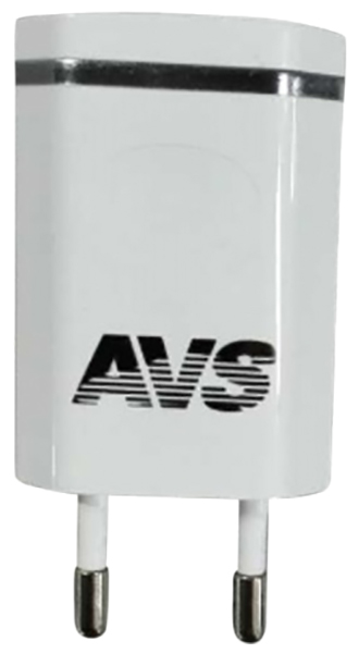 

Сетевое зарядное устройство AVS UT-711, 1xUSB, 1,2 A, (A78022S) white, UT-711