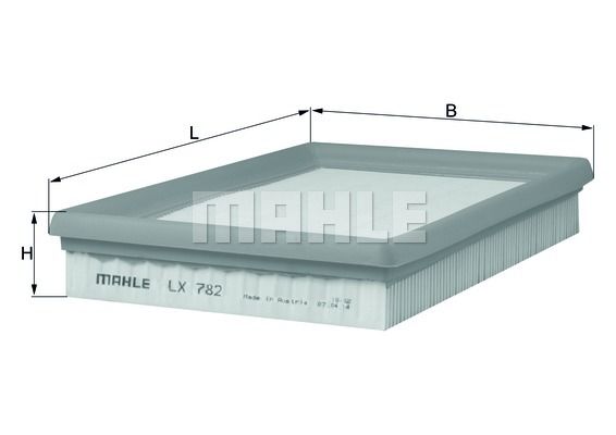 

Фильтр воздушный KNECHT LX 782