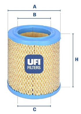 Фильтр воздушный двигателя UFI 27.888.