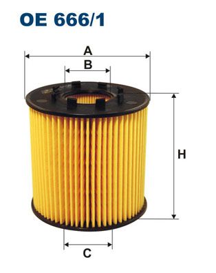 Фильтр масляный FILTRON OE6661 578₽