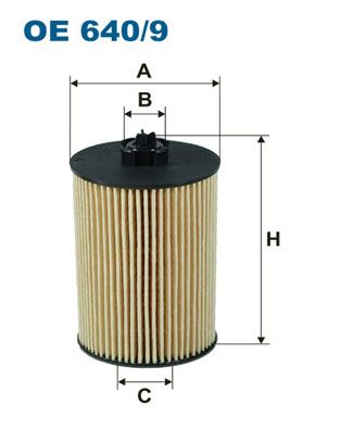 

Фильтр масляный FILTRON OE640/9