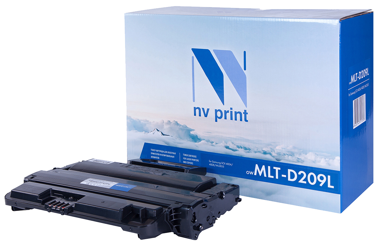 фото Картридж для лазерного принтера nv print ml-td209l, черный