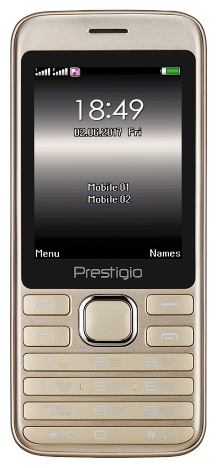 фото Мобильный телефон prestigio grace a1 duo gold