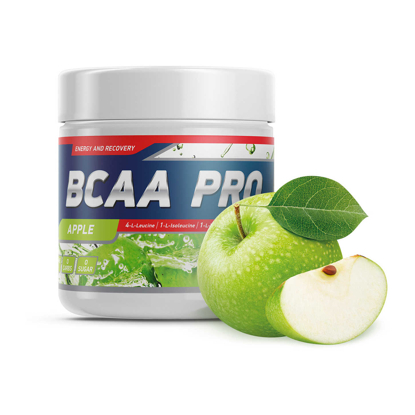 фото Geneticlab nutrition bcaa pro 500 г яблоко