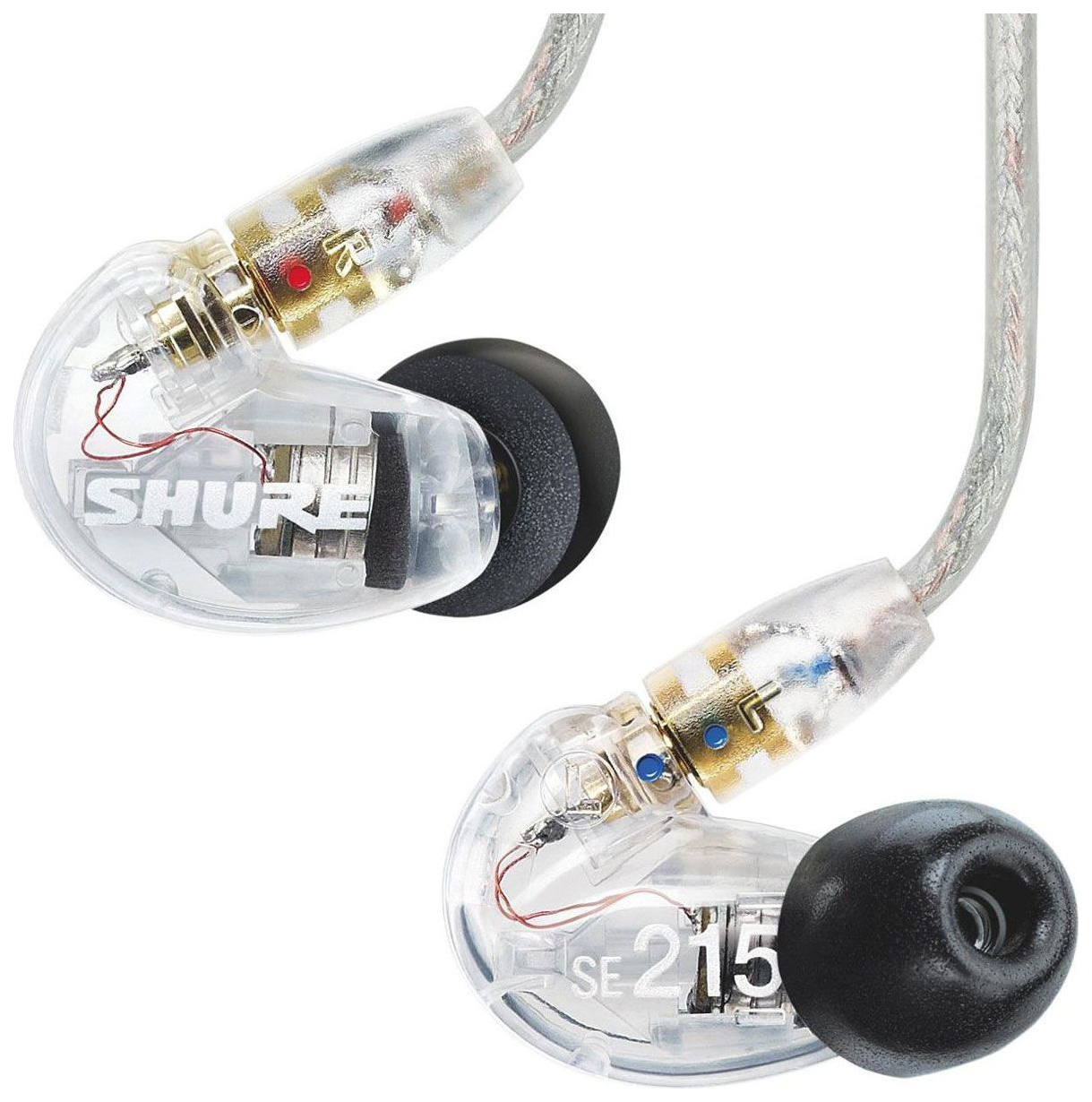 

Наушники SHURE WIRED SE215 Transparent, SE215