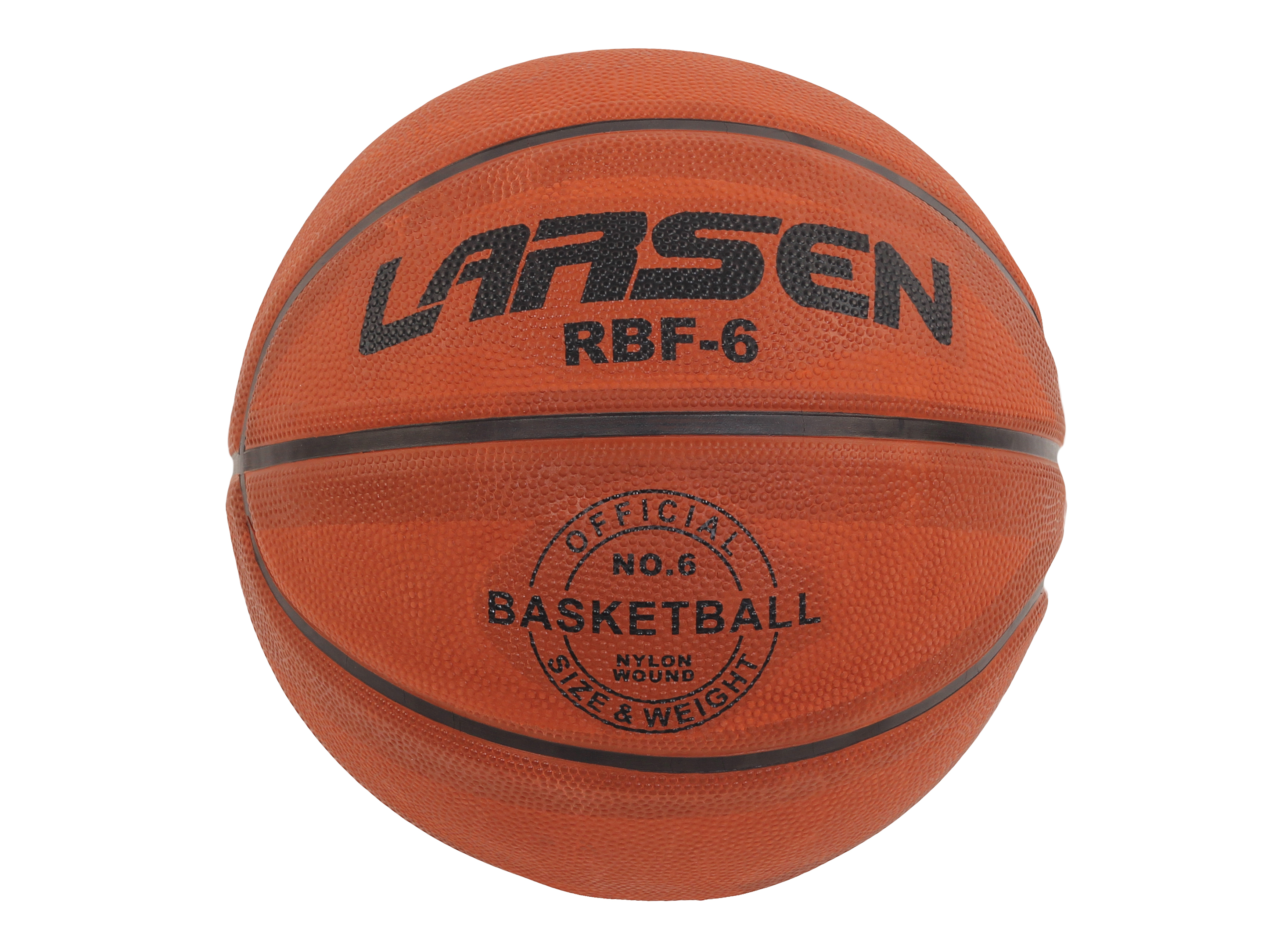фото Баскетбольный мяч larsen rbf5 №5 orange