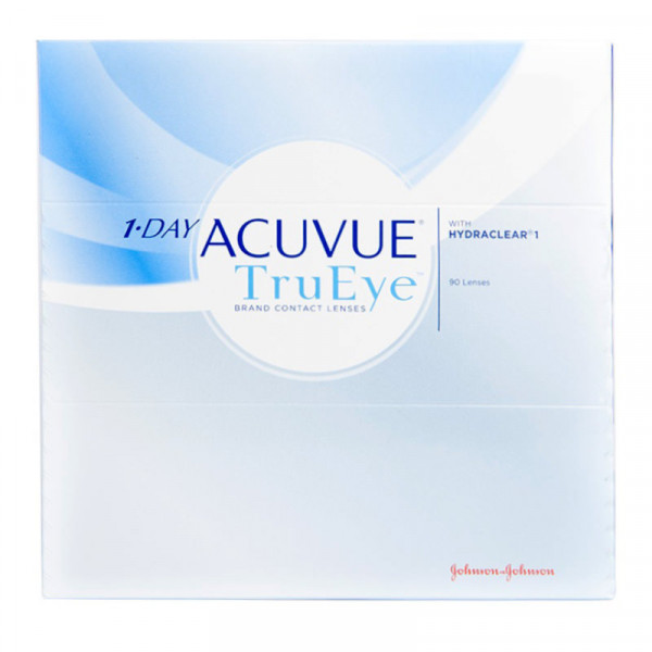 фото Контактные линзы 1-day acuvue trueye 90 линз r 9,0 +5,50