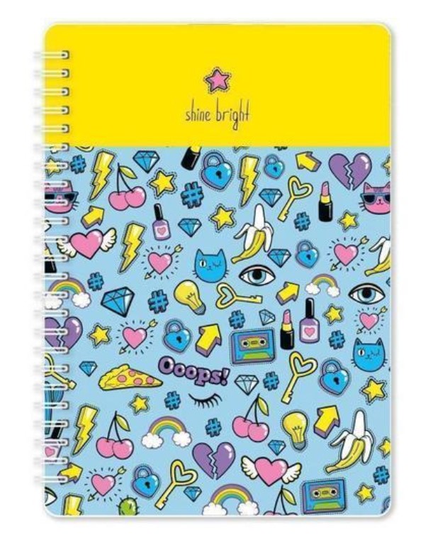 

Тетрадь общая в клетку Доминанта Stickers 120 144 204, 120 л., 1 шт.