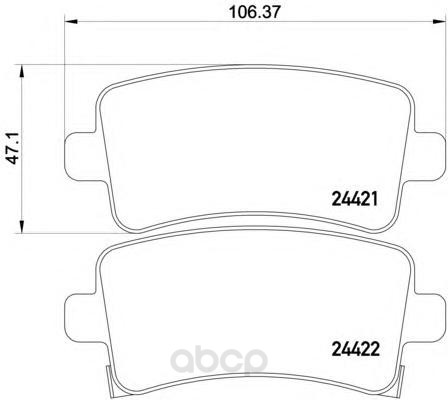 

Колодки тормозные дисковые, комплект Hella 8DB355012-991