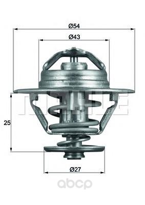 фото Термостат mahle tx9383d mahle/knecht