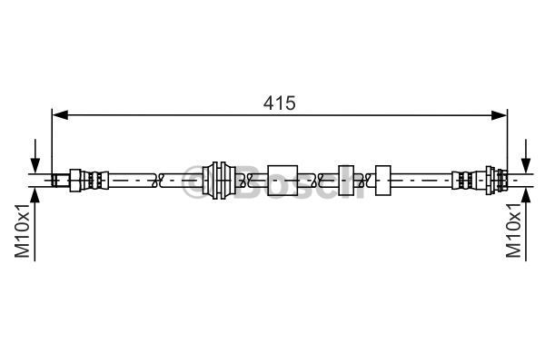 фото Шланг тормозной системы bosch 1 987 481 425